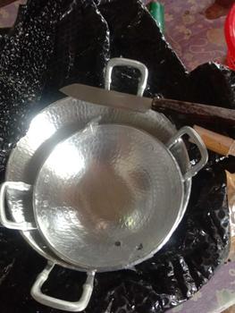 Product Review of paket wajan 20 cm dan 24 cm alumunium tempa penggorengan tebal anti lengket Alat Dapur Kitchenware from M**r 1