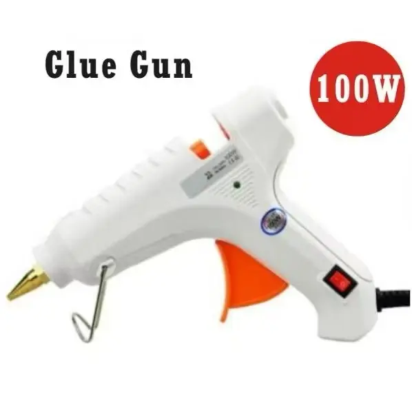 {SG Seller}Hot Melt 100W Glue Gun (Glue Gun 1pc + Glue stick 10pcs=19.9SGD) Fast and Free Delivery