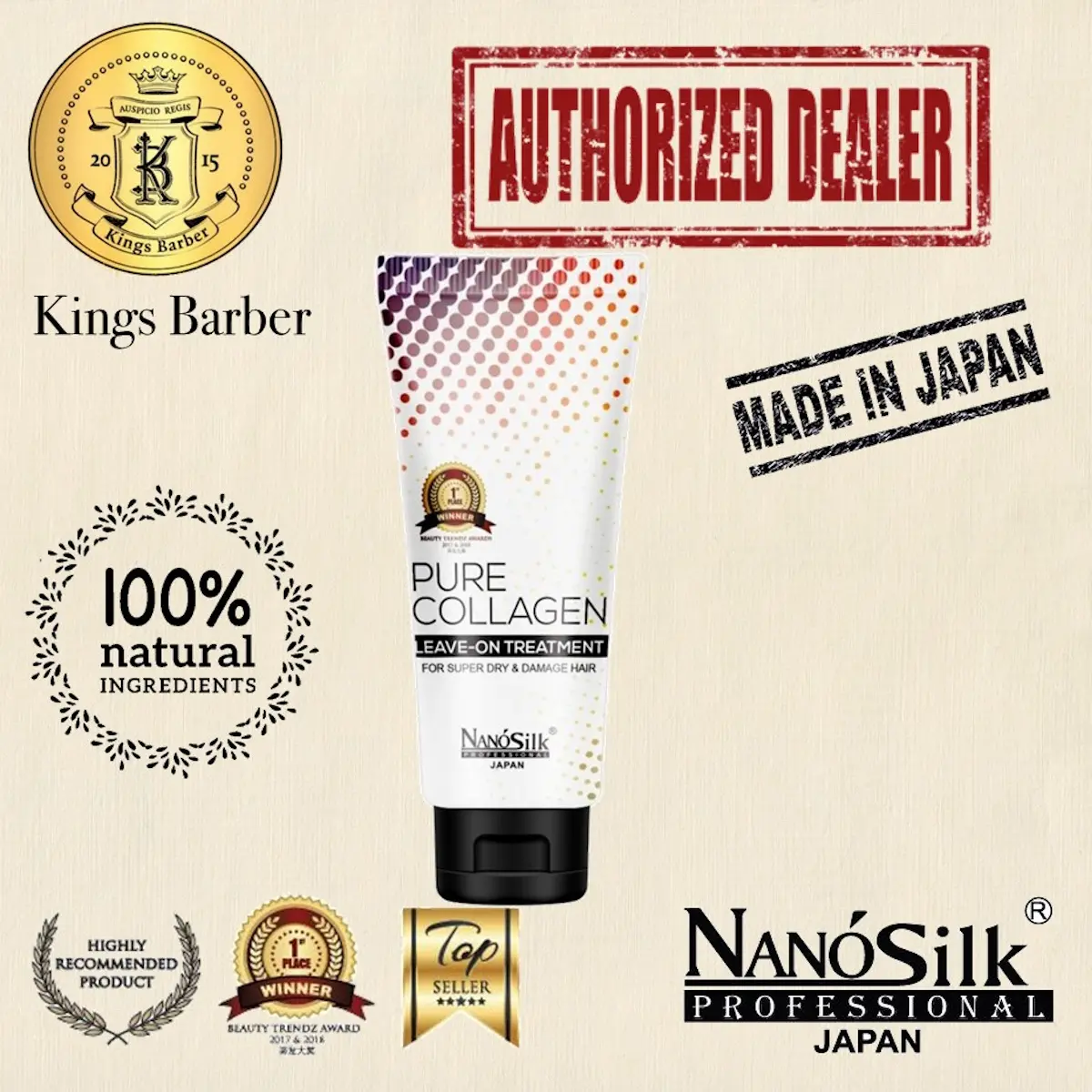 NANOSILK Pure Collagen Leave-On Treatment | 260ml