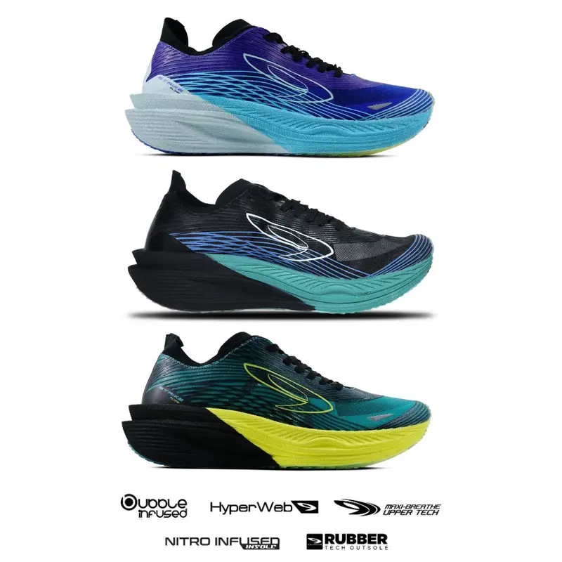 910 NINETEN HAZE FLOW - SEPATU LARI RUNNING - TPU PLATE - ORIGINAL 0