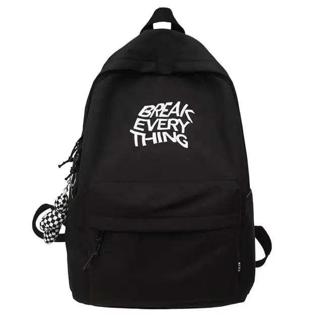 Tas ransel sekolah soo laki-laki perempuan SD SMP kualitas premium mode Break Every Think Tas saku laptop terbaru terlaris kualitas distro/ransel anak remaja SMP/tas soo model korean terbaru terlaris bisa COD