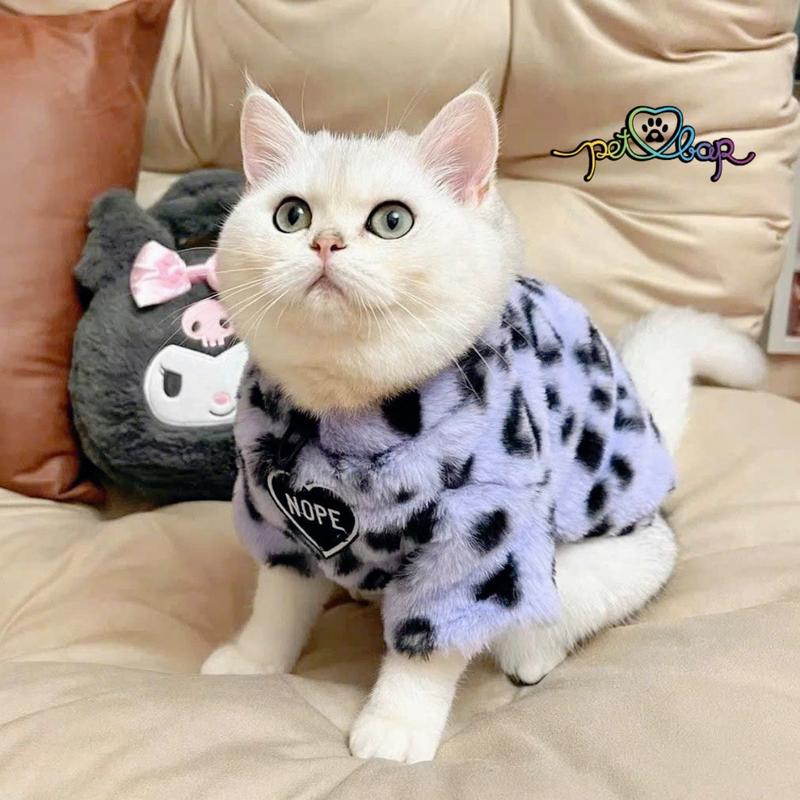 Áo cao cổ cho chó mèo chất lông siêu mềm mịn PET BAP - AN16