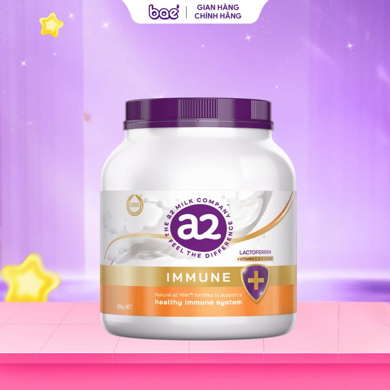 Sữa tươi dạng bột nguyên kem A2 Inmune Lactoferrin 900gram Úc