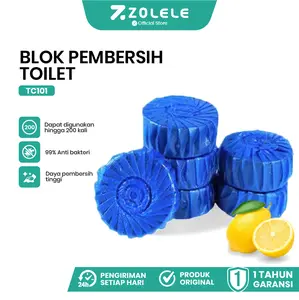 [KOL] Menjual dengan kerugian Zolele TC101 Tablet Biru Pembersih Kloset FRESH FLUSH Penyegar Dan Pewangi Wc Kloset