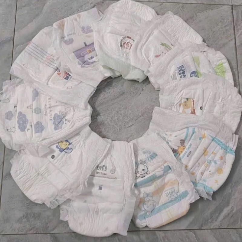 (Kèm Gấu+Mền) Combo 100miếng Bỉm Quần FomBo Mong Mỏng Nhẹ Vừa Sài Thấm 500_700ml Không Có Dán Sau Cho Bé tả tã sơ sinh