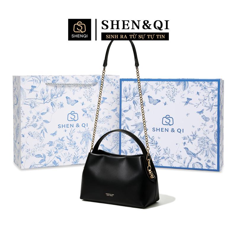 SQ-D26106 Túi Nữ SHENQI 2026 Mẫu Mới – Túi Công Sở Dung Tích Lớn Phong Cách Cao Cấp, Có Thể Đeo Vai, Xách Tay Hoặc Đeo Chéo, Thiết Kế Bucket Thời Trang Thanh Lịch Dễ Phối