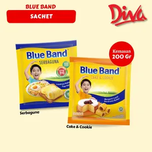 Blue Band Serbaguna / Cake Cookie Margarin / Mentega Sachet 200gr