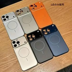 スマホケース：レンズと磁気デザインを内蔵。iPhone 17／16／15／14／13／12（Pro Max／Pro／Plus）に対応し、強力な保護とトレンディな外観を提供します。お気に入りのデバイスに最適です。