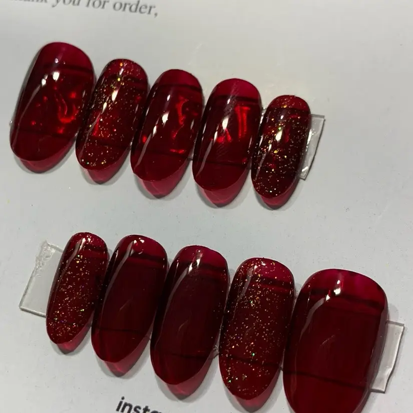 CUSTOM PRESS ON NAILS / KUKU PALSU