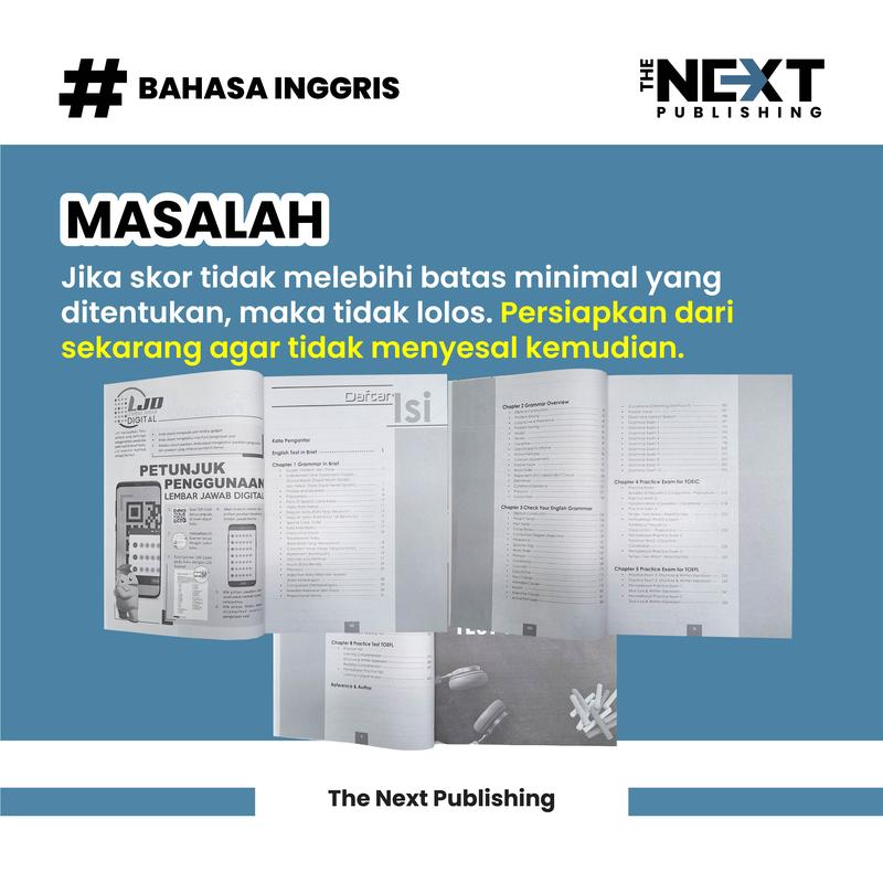 BUKU BAHASA INGGRIS MASTER OF GRAMMAR TOEFL | TOEIC | IELTS | EAP 2