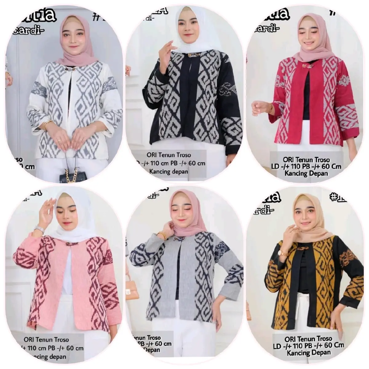 OUTER WANITA , OUTER TENUN MODERN ,OUTER KEKINIAN