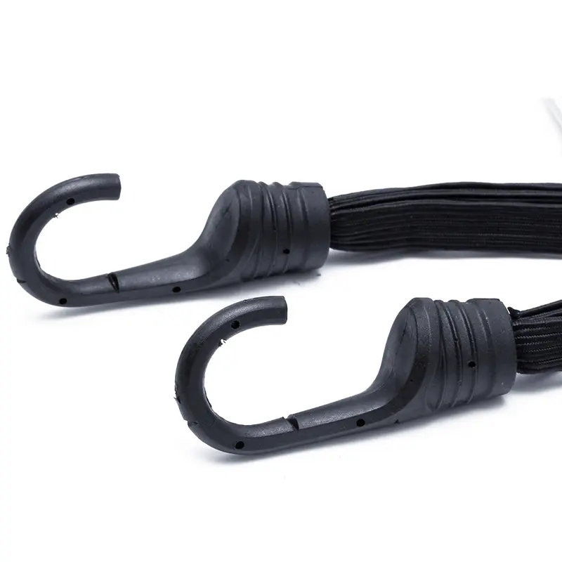 Tali Pengikat Helm Motor 2 Hook 60 cm Black 3