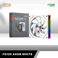 Gambar PCCOOLER FG120 ARGB PWM 12CM FAN CASE WHITE dari eMedia Jogja Kab. Sleman 1 Tokopedia