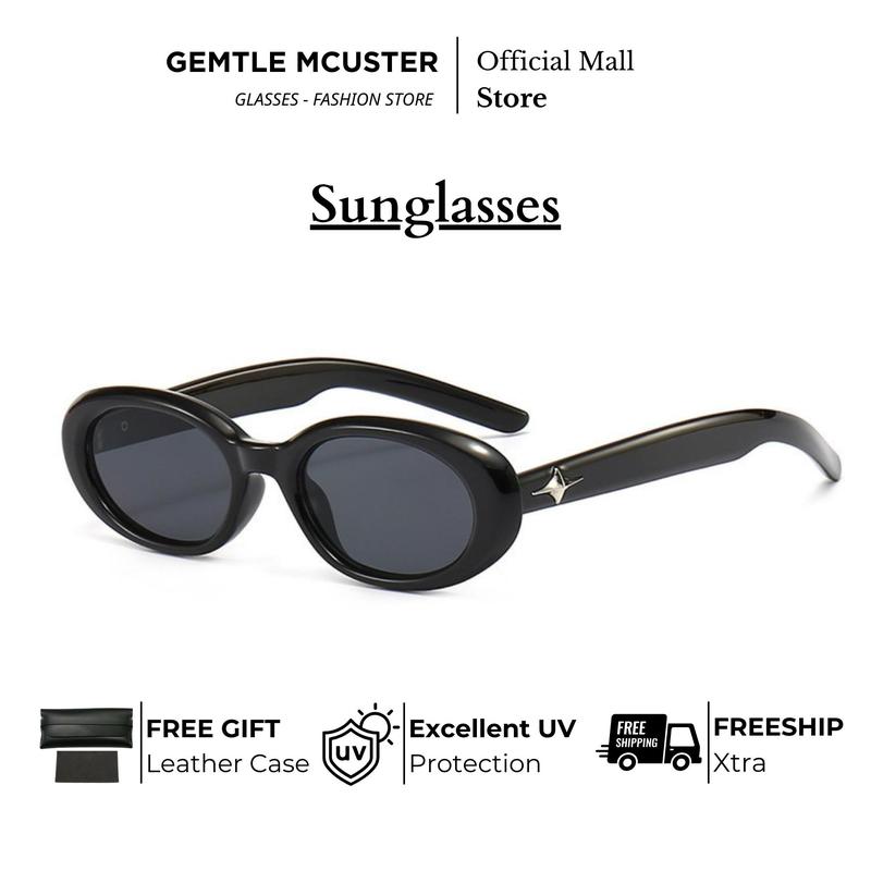 Kính Râm Gọng Nhỏ Hình Bầu Dục, Phong Cách Hàn Quốc, Kính Mắt Hợp Xu hướng 32, Hàng Mới Về