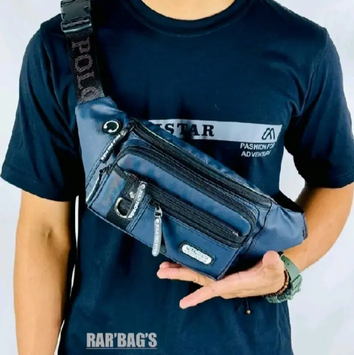 tas slempang pria wanita waist beg tas pinggang POLO PROSTAR 4