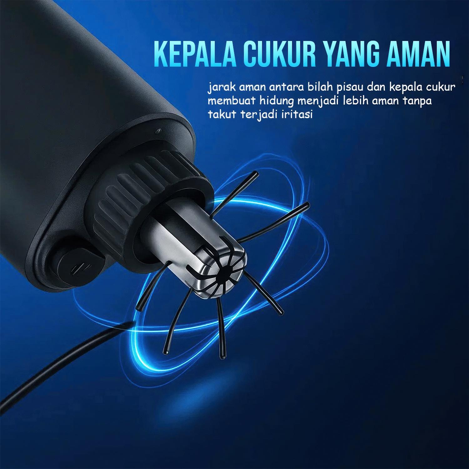 Alat Pencukur Bulu Hidung Elektrik Mini Portabel Multifungsi Untuk Telinga dan Alis TX-6