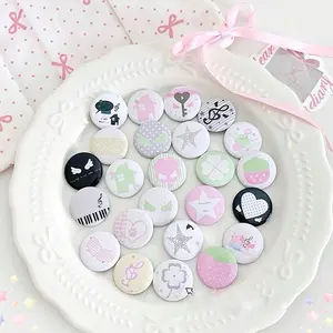 Set Pin Mini Size Pastel Aesthetic Cute Clips