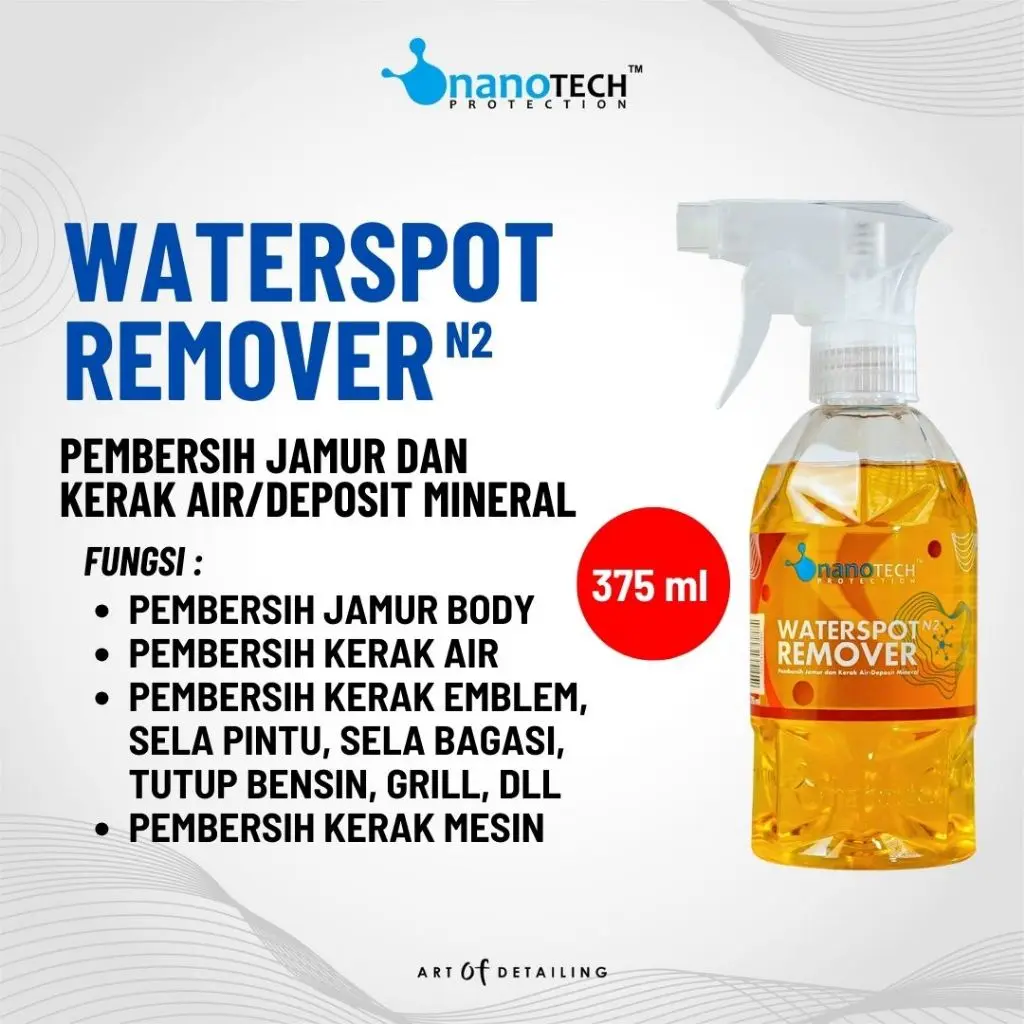 WATRR SPOT REMOVER - PEMBERSIH JAMUR BODY MOBIL/MOTOR