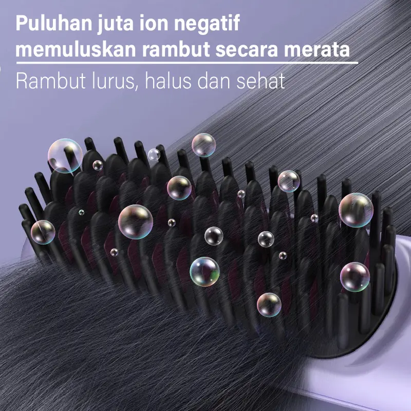 KZLY - Catokan Portable/Sisir catokan Rambut Portable 8