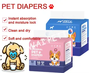 READY STOCK PEMPERS ANJING KUCING SIZE L LARGE // DOG DIAPERS FEMALE / BETINA DISPOSABLE
