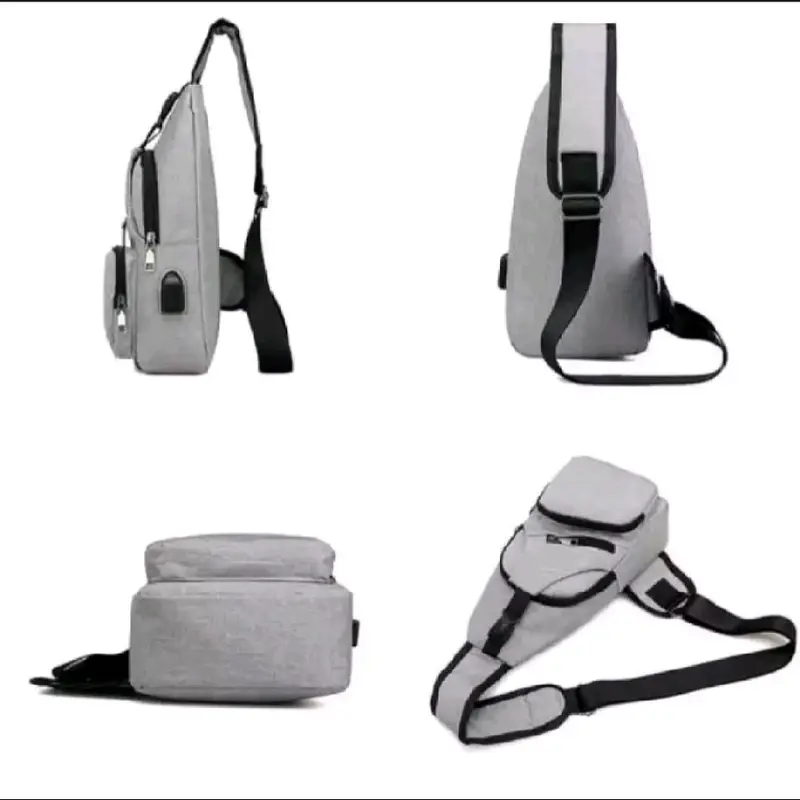 Tas Slempang Pria Fort USB Elagant Slingbag - Selempang 3
