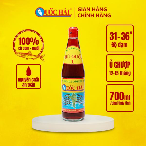 Nước mắm Phú Quốc Quốc Hải Số 1 chai 700ml