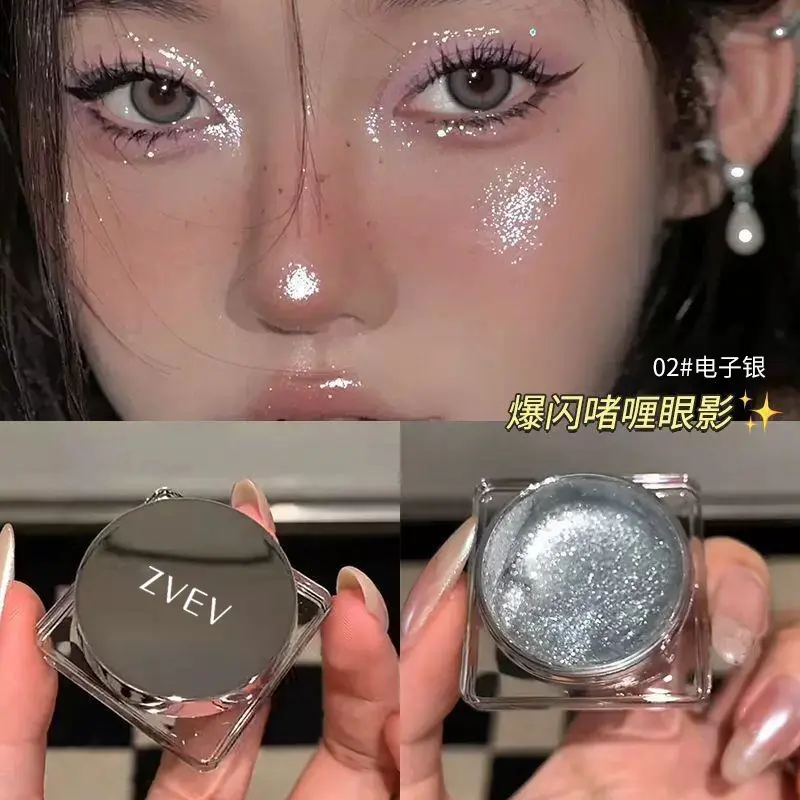 Phấn Mắt Kim Tuyến, Gel Cowherd Chết Tiệt, Có Thể Vẽ, Cắt Và Làm Sáng, Bóng Kim Cương Chết Tiệt, Chất Liệu Lỏng, Thích Hợp Cho Mắt