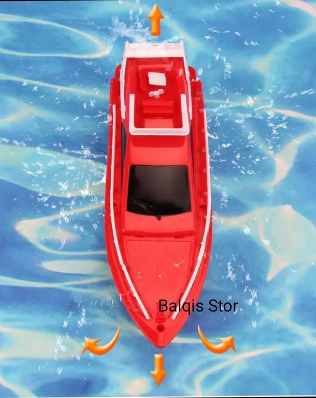 rc speed boat RC SPEED BOAT Remote Control perahu air Kapal RC Speedboat Kapal Remot Kontrol RC racing boat Control Remote Toys mainan  kapal  air 1