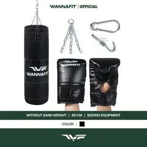 WANNAFIT Paket Samsak Tinju | Punching Bag | Peralatan Tinju & Bela Diri