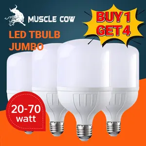 Promo Beli 1 Dapat 4 Lampu Led Tbulb 20/30/40/50/60/70WATT
