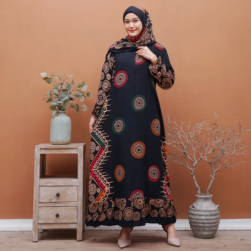 Gamis Set Hijab Setorjoan Jumbo 0