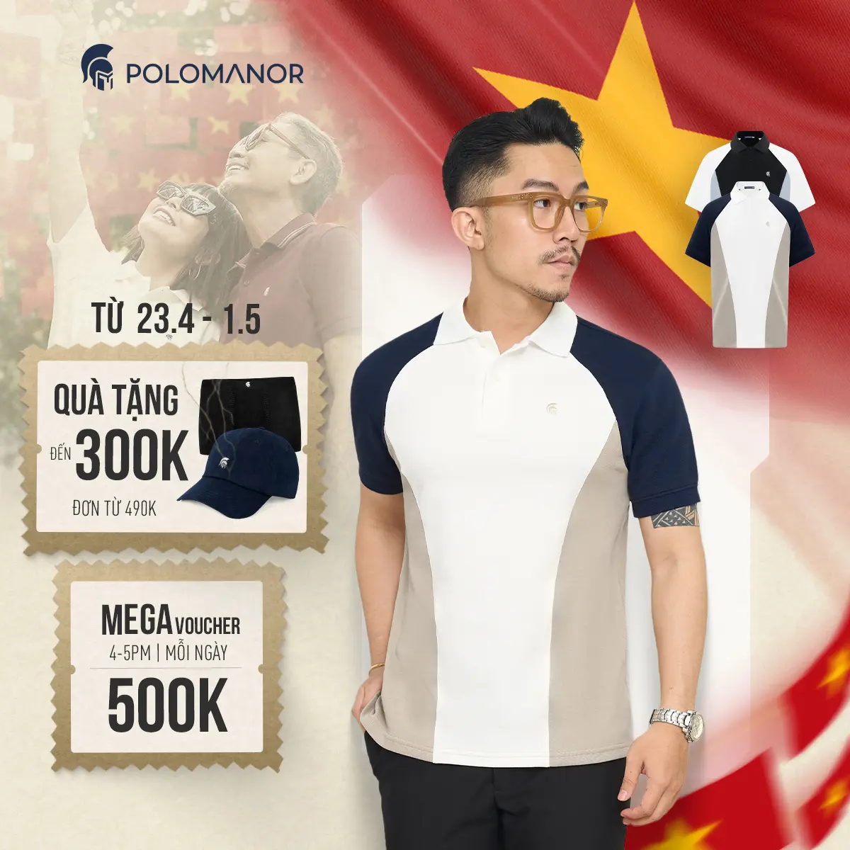 Áo polo nam FRODA vải cá sấu cotton interlock xuất xịn, nam tính, thanh lịch sang trọng - POLOMANOR