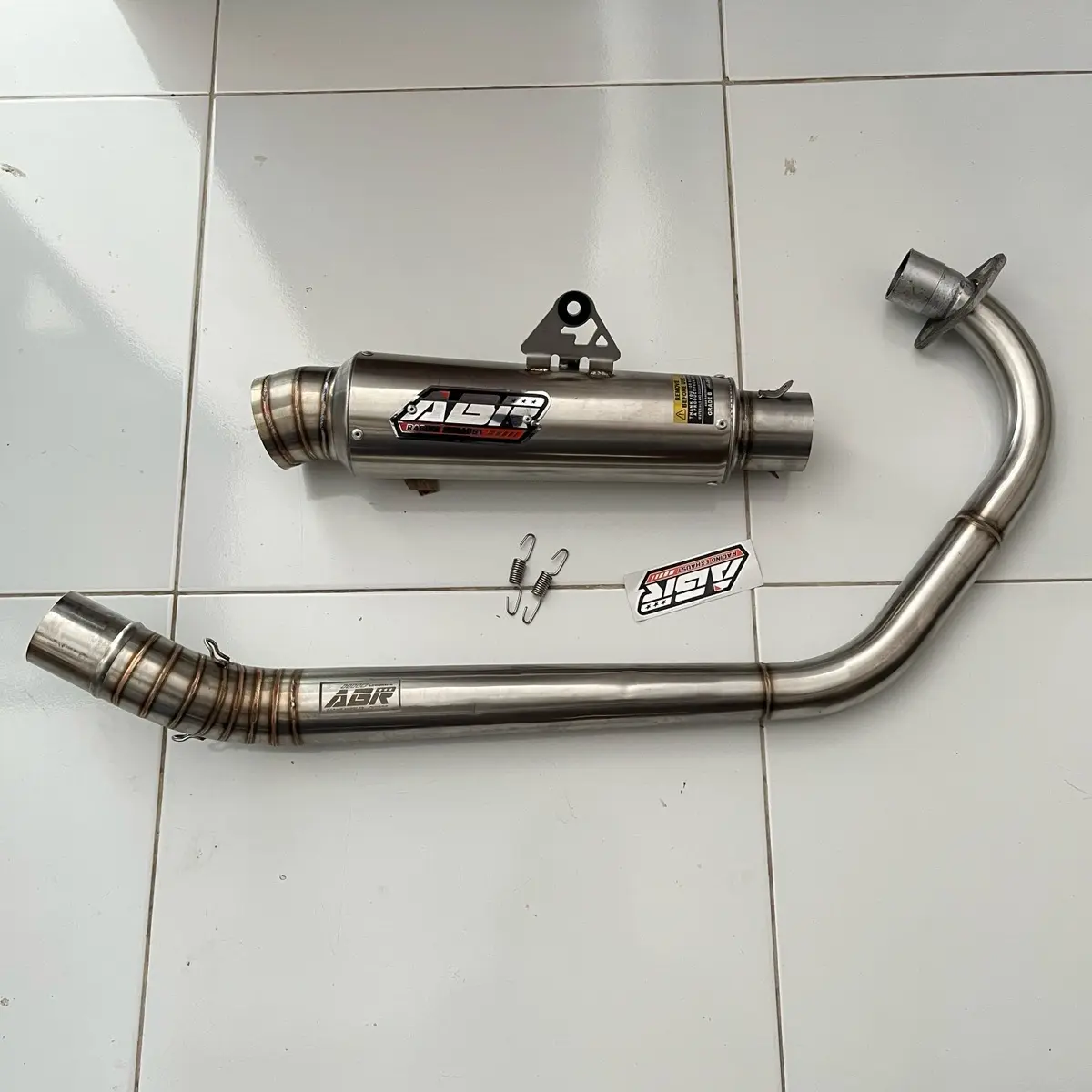 Knalpot abr Original kompetisi grade B Cb Gl Megapro dan Tiger