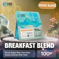 Gambar Biji Kopi Bubuk Gold Breakfast Blend Espresso Coffee bean 100gr coffe - Biji Kopi dari Second Step Coffee Kota Bekasi 1 Tokopedia