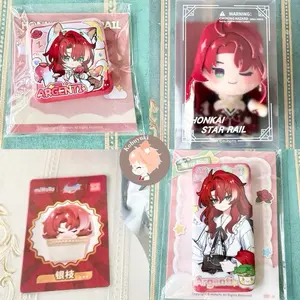 OFFICIAL Various Argenti merchandise keycap badge pin boy’s dormitory series finger puppet plush keychain plushie boneka original dolls square squishy merch hsr honkaistarrail star rail honkai
