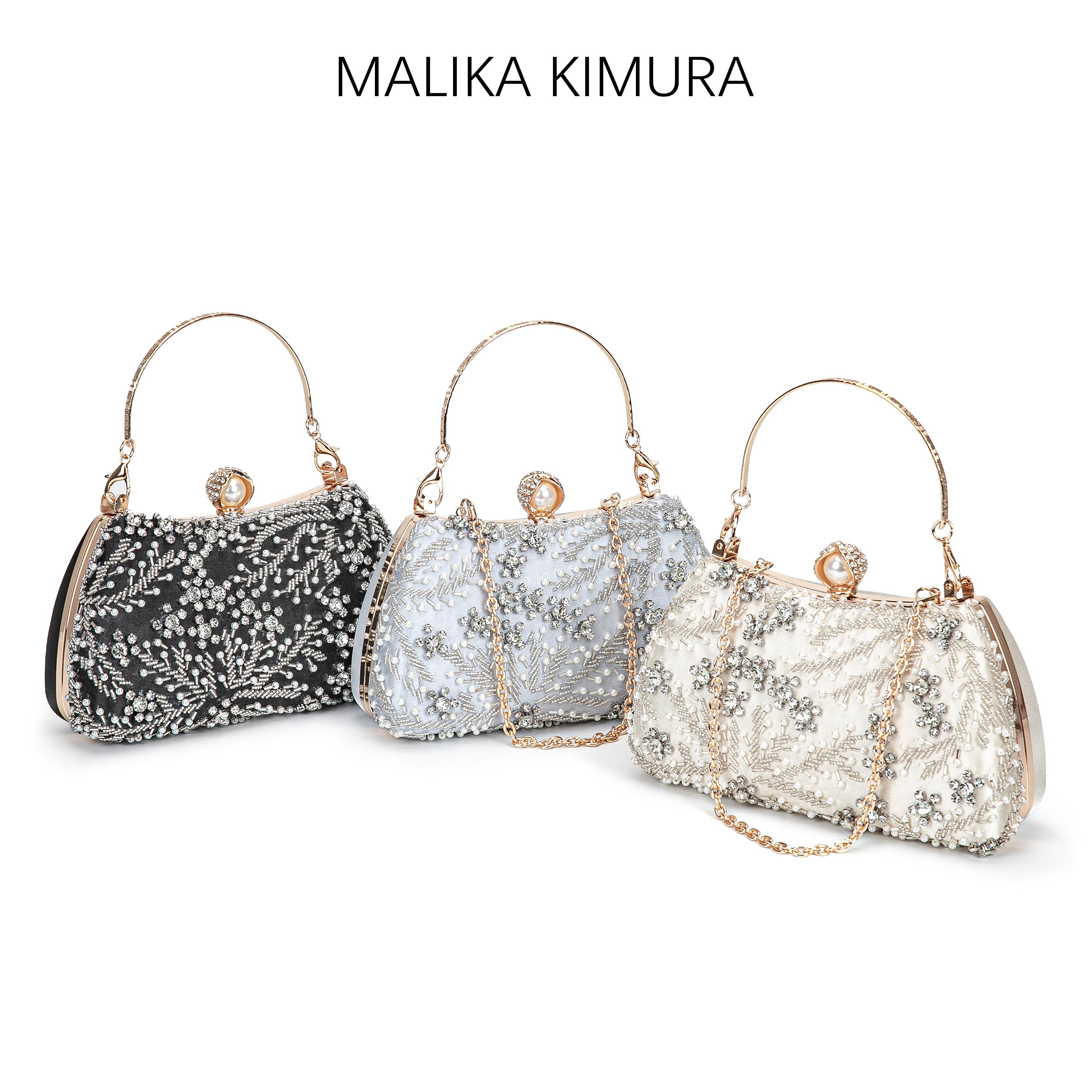 MALIKA KIMURA - Tas tangan rantai wanita / Tas fashion bag / Tas shoulder bag / Tas sling bag wanita / Tas makan malam / Tas perjamuan / Tas pesta / Tas pesta wanita / Clutch bag#821