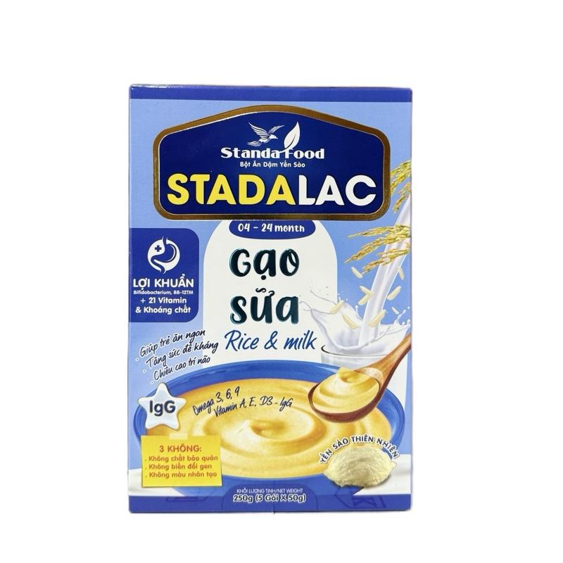 Bột ăn dặm cho bé từ 4 tháng Stadalac 250gr Đủ vị Heo,bò,gà,tôm,trái cây.gạo sữa bột ăn dặm botan dam gao sua dinh dưỡng