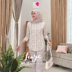 KIRANA KEMEJA LINYA DAILY MOTIF X ELRAYSUMAN KEMEJA DAILY VIRAL TERLARIS