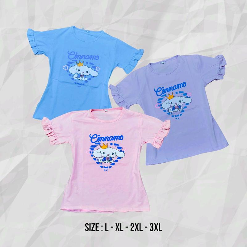 Kaos Atasan Anak motif Cinnamonroll Import 002 - Fashion 1