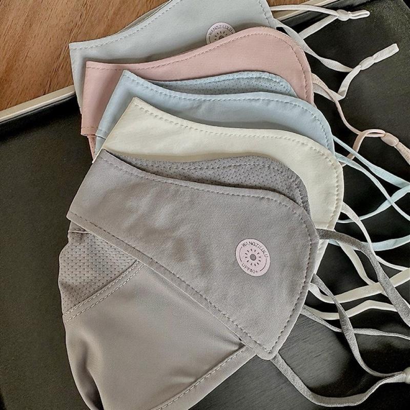 Khẩu trang chống tia UV UPF 50+ , khẩu trang chống nắng chính hãng , vải mịn thoáng khí mẫu mới 2025