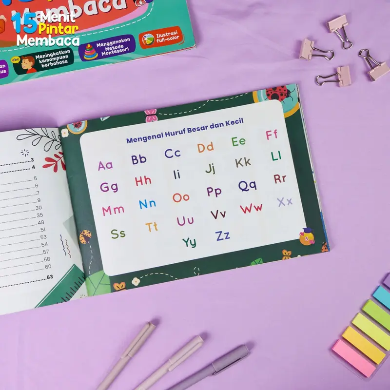 [ISI 2 BUKU] Buku Anak Belajar Membaca - Little Star 15 Menit Pintar Membaca Metode Montessori 7