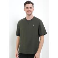 Gambar Hush Puppies Kaos Pria Script Olive - L dari Hush Puppies Official Store Kota Tangerang 1 Tokopedia