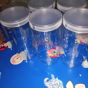 Toples Tabung 200ml–1300ml untuk Sambal Snack Kue & Hampers Food Grade Tutup Ulir