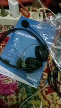 Product Review of Bonkyo Headphone stereo dengan mikrofon dan single jack 3.5mm Cocok untuk pembelajaran di kantor Bass Headset Subwoofer Earphone Handsfree Bluetooth from H**H H**H 1