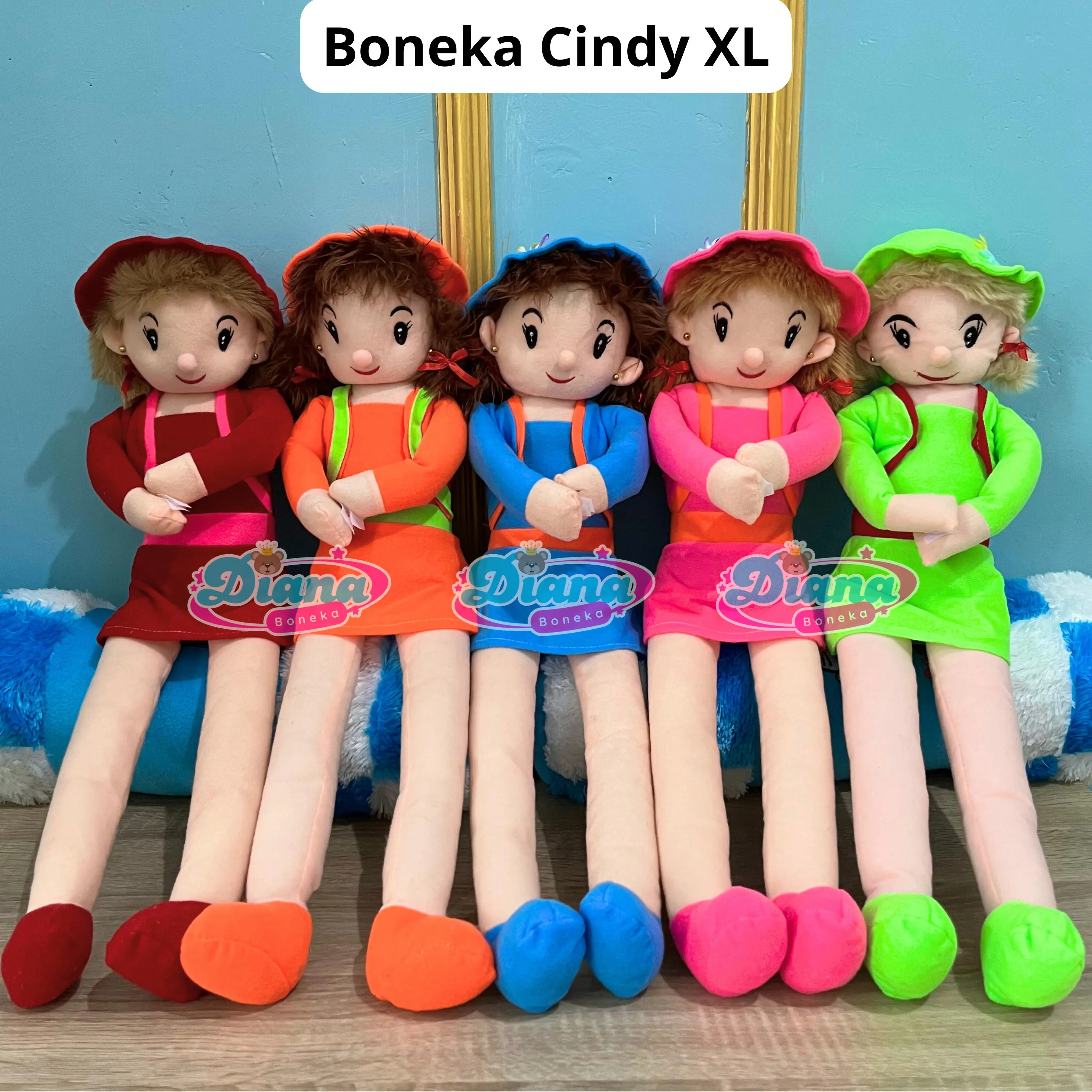 Boneka Cindy XL Termurah, boneka anak perempuan / boneka cewek / boneka cindy rambut panjang kaki panjang  Dolls Toys Hadiah