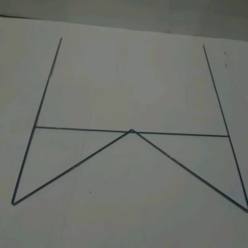 1 ring kaki buat rakit umbaran burung ukuran 30x60cm 1