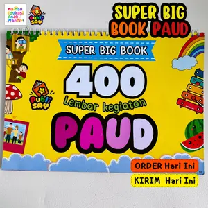 Meam Buku Aktivitas Dasar 365+ Halaman Buku Belajar Anak Paud TKa/TKb SD Buku Belajar Anak 2 3 4 5 6 7 8 Tahun
