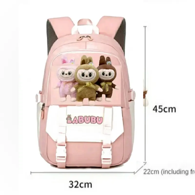 TAS VIRAL Ransel Anak Sekolah Tas Sekolah Anak Karakter Labubu Ransel Sekolah Karakter  Boneka LABUBU Tas Anak Viral Bisa COD Fashion Sd Smp 8