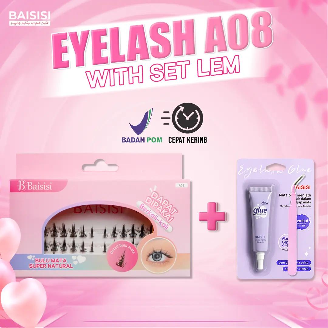 Paket Lem+Bulu Mata