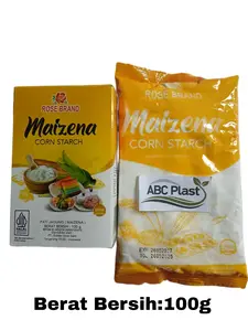 Tepung Maizena Rose Brand isi 100gr kemasan baru